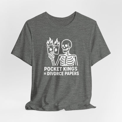 Pocket King Divorce Papers T-Shirt