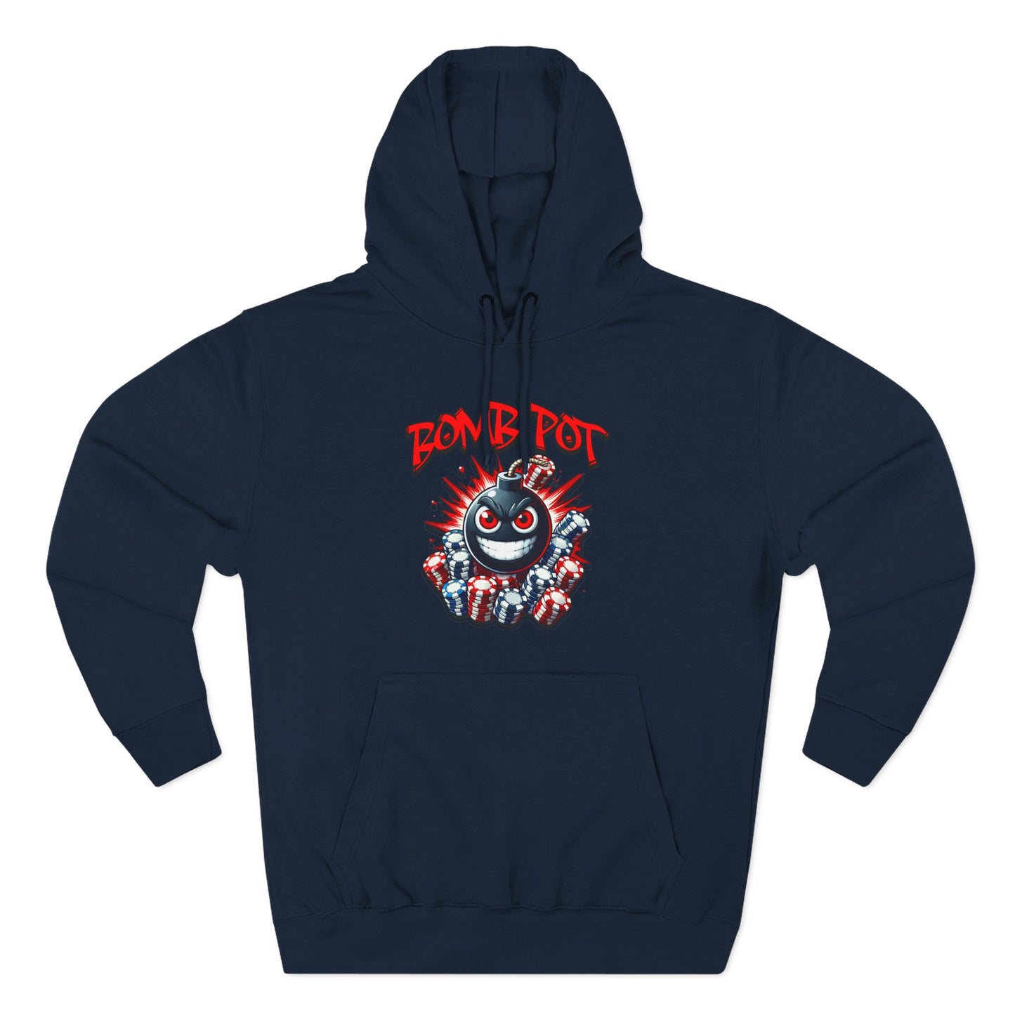 Bomb Pot Three-Panel Poker Hoodie