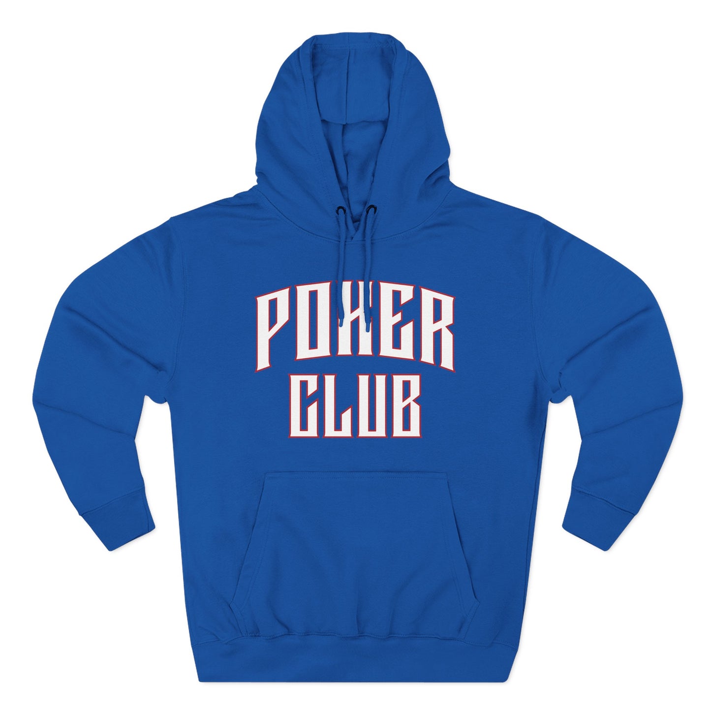 Poker Club — Premium 3-Panel Fleece Hoodie