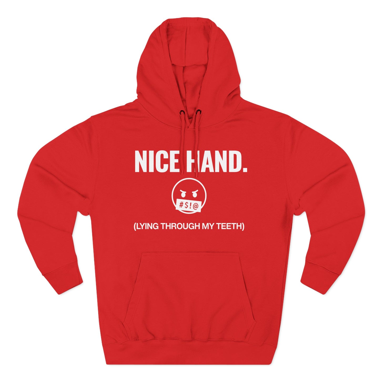 Nice Hand — Premium 3-Panel Fleece Hoodie