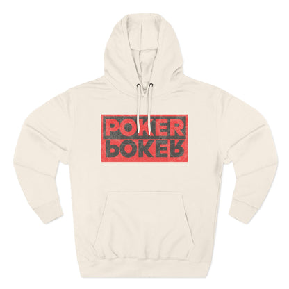 Poker/Poker — Premium 3 Panel Fleece Hoodie