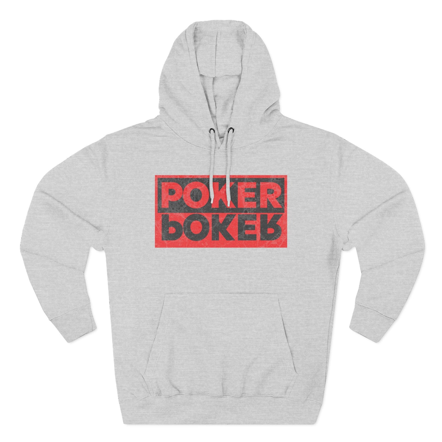 Poker/Poker — Premium 3 Panel Fleece Hoodie