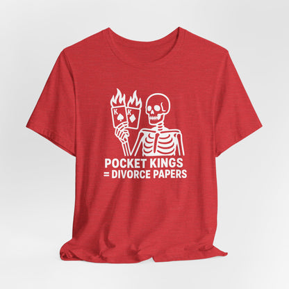 Pocket King Divorce Papers T-Shirt