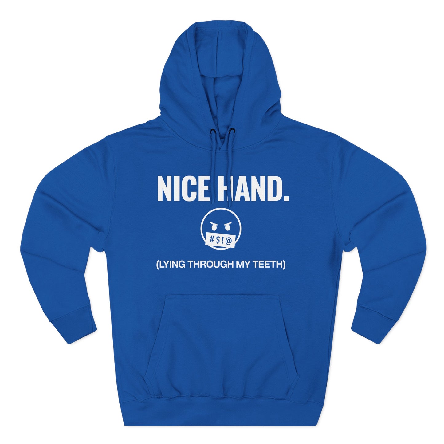 Nice Hand — Premium 3-Panel Fleece Hoodie