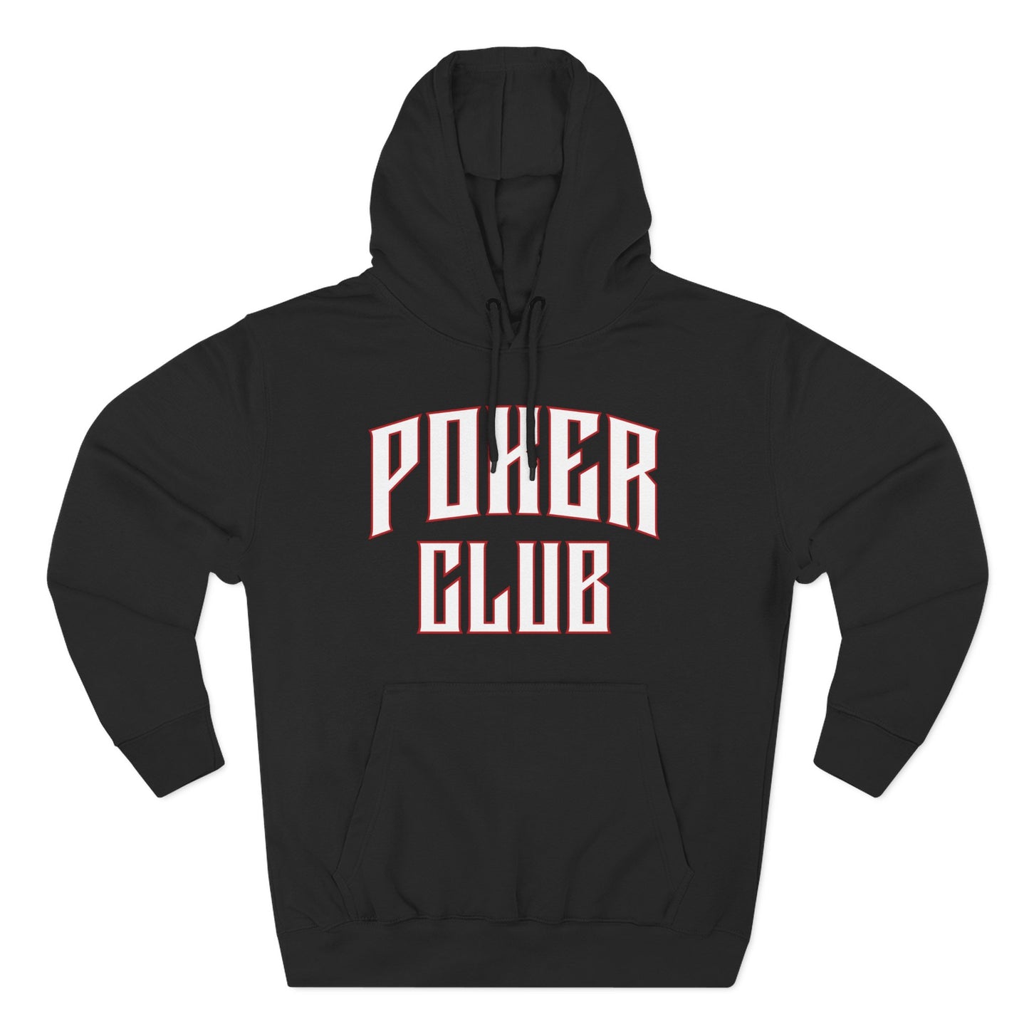 Poker Club — Premium 3-Panel Fleece Hoodie