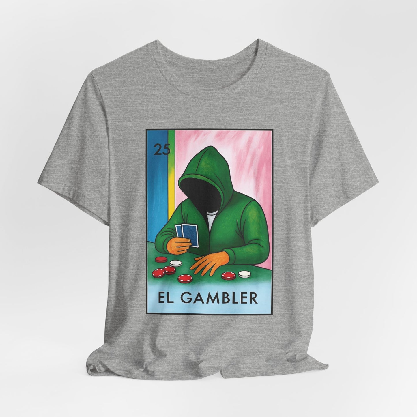 El Gambler: Loteria Style T-Shirt
