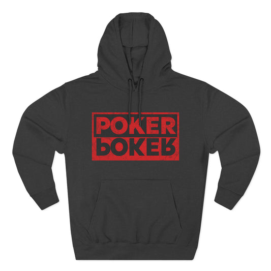 Poker/Poker — Premium 3 Panel Fleece Hoodie