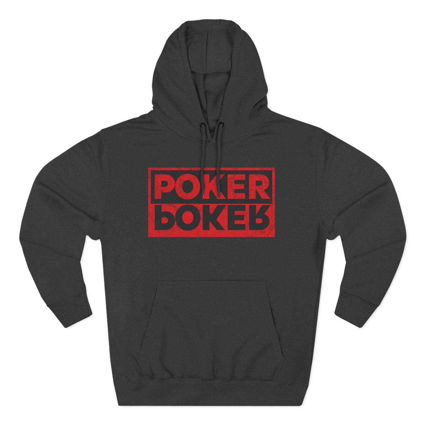 Poker/Poker — Premium 3 Panel Fleece Hoodie