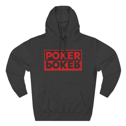 Poker/Poker — Premium 3 Panel Fleece Hoodie