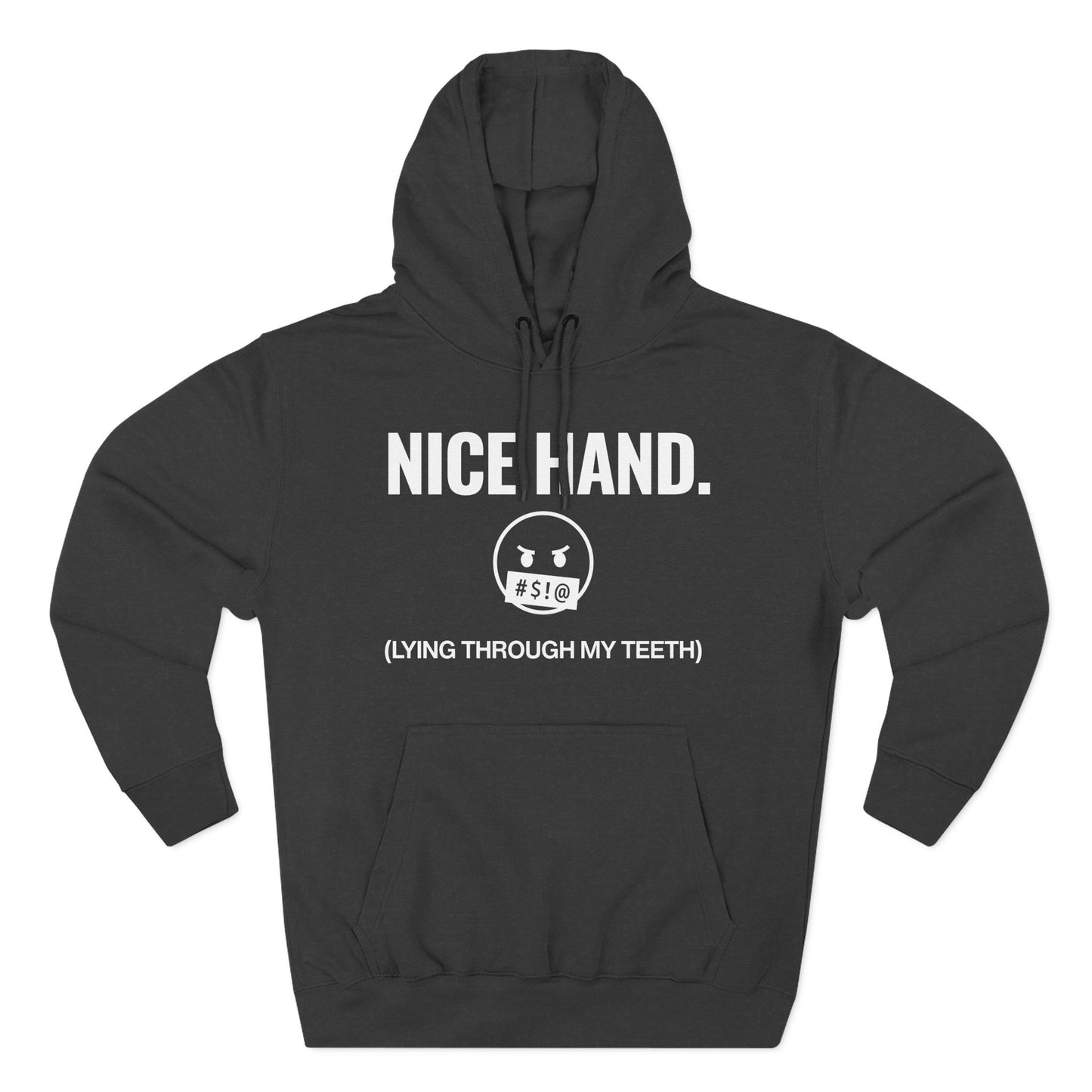 Nice Hand — Premium 3-Panel Fleece Hoodie
