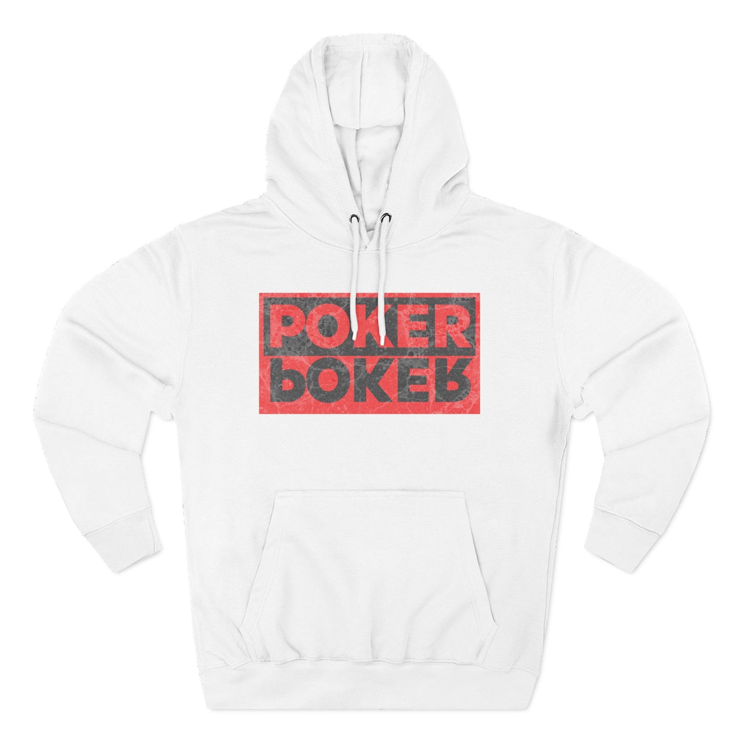 Poker/Poker — Premium 3 Panel Fleece Hoodie
