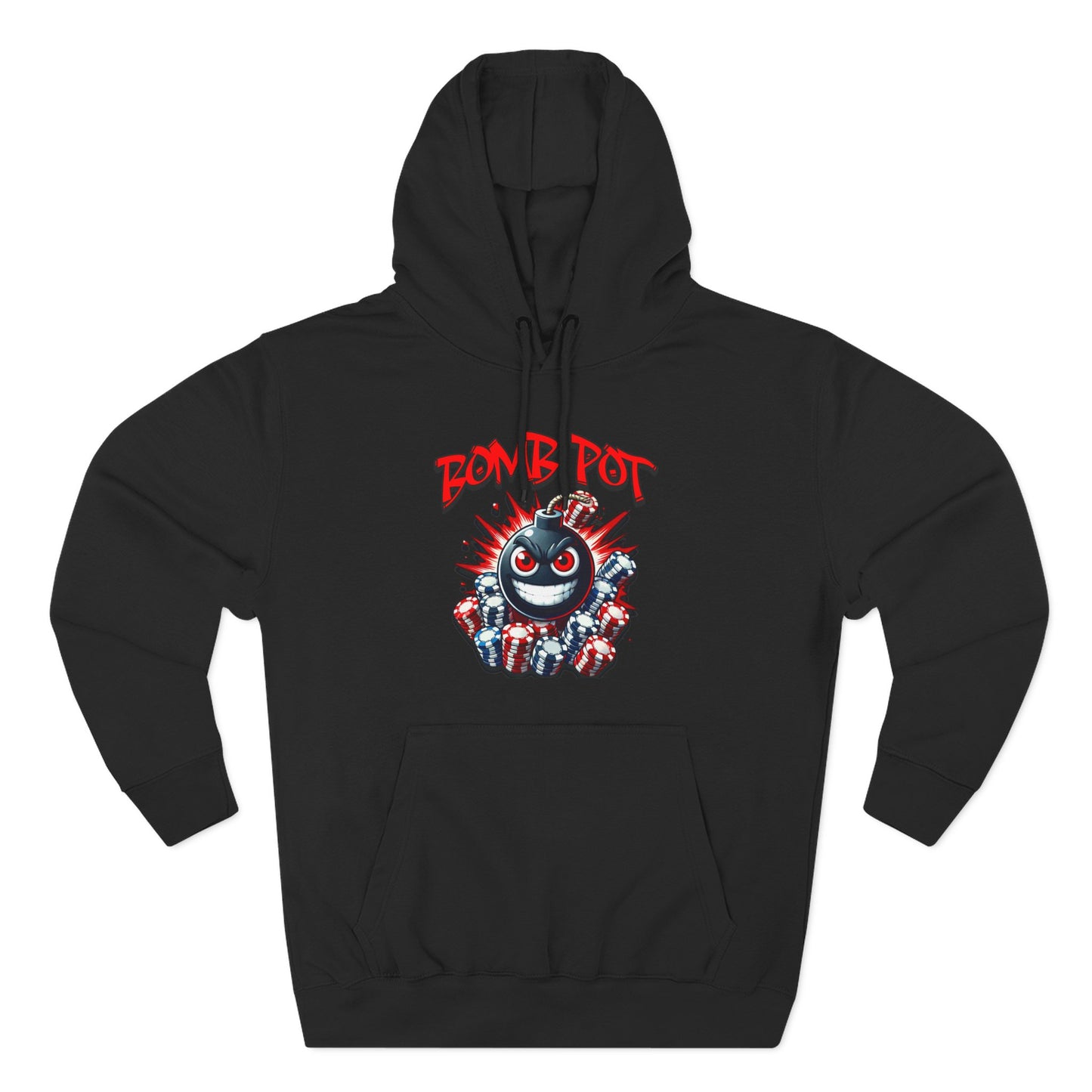 Bomb Pot Three-Panel Poker Hoodie