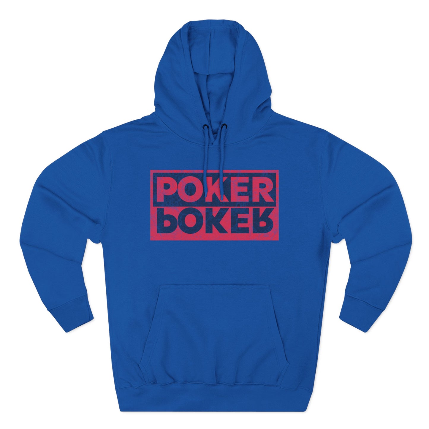 Poker/Poker — Premium 3 Panel Fleece Hoodie