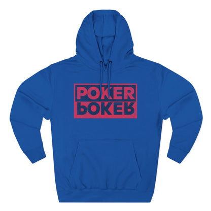 Poker/Poker — Premium 3 Panel Fleece Hoodie