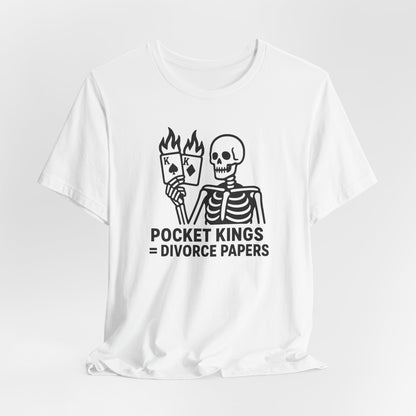 Pocket King Divorce Papers T-Shirt
