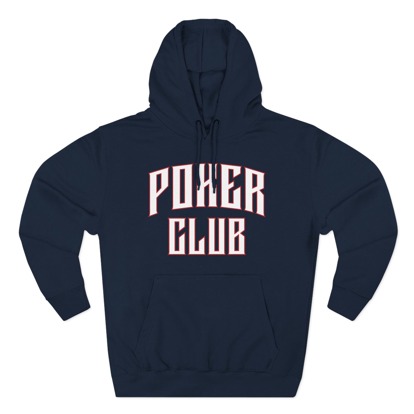 Poker Club — Premium 3-Panel Fleece Hoodie
