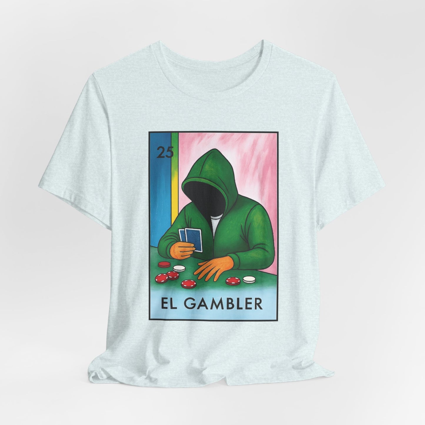 El Gambler: Loteria Style T-Shirt